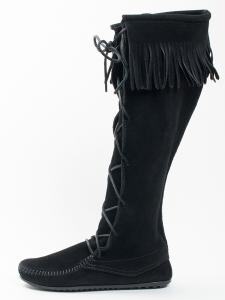 Классические ботинки Minnetonka, Black