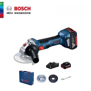 Bosch мощная бытовая перезаряжаемая бесщеточная угловая шлифовальная машина, литиевая батарея промышленного класса, бесщеточный двигатель 18 В