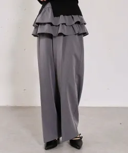 Брюки с оборками Archives, цвет Gray