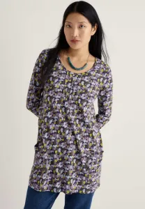 Топ с длинными рукавами Seasalt Cornwall, Multi Collaged Anemone Dark Violet