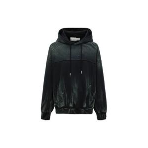 Омбре худи Feng Chen Wang, черный