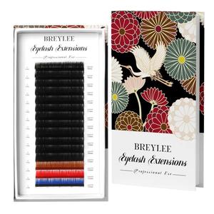 ИСКУССТВЕННЫЕ РЕСНИЦЫ ПУЧКОВЫЕ НАРАЩИВАНИЕ РЕСНИЦ 8-15 мм C BREYLEE Amazon