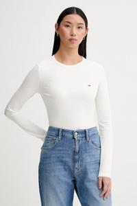 Лонгслив Tommy Jeans, бежевый