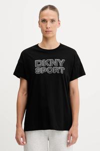 Футболка из хлопка Dkny, черный
