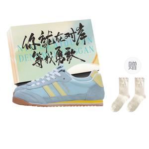 JimiXiong Женские низкие скейтерские кроссовки Blue+Box+Gift Socks, цвет Blue+Box+Gift Socks