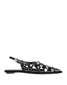 Балетки The Attico, черный