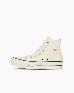 All Star PLTS Heart Studs HI Platform High Cut