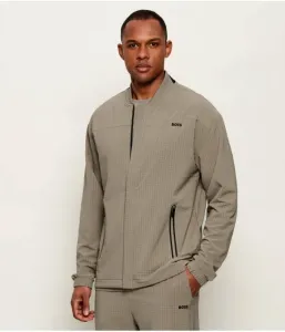 Толстовка SW_Terrace FZ relaxed fit Boss Green, коричневый