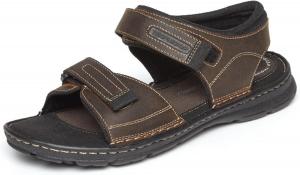 Мужские сандалии Rockport Darwyn с ремешком на щиколотке, коричневый