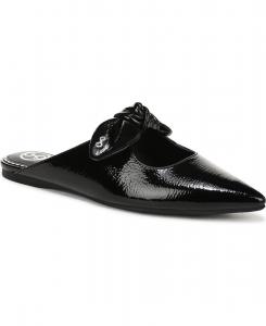 Женские мюли Marley с узлом и острым носком Sam and Libby, Black Crinkle
