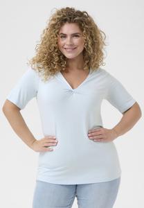 Базовая футболка KCWINNI Kaffe Curve, светло-голубой