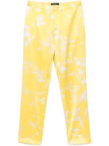 Fabiana Filippi шелковые брюки, желтый
