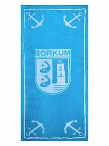 Пляжное полотенце SCHIETWETTER, цвет azuro/white