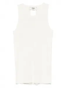 Майка из джерси FENDI, нейтральный