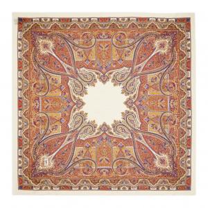 SAINT LAURENT Шёлковый шарф с добавлением шёлка, Multicolor