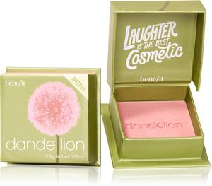 Мини-Пудровые румяна Dandelion Wanderful World Benefit, atspalvis baby-pink brightening 2,5 гр