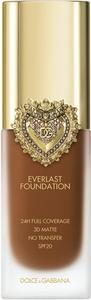 Интенсивно покрывающая жидкость с длительным действием spf 20 Dolce&Gabbana Flawless Everlast Foundation, 35W DEEP 27 ml