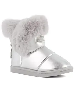 Женские зимние ботинки Kreed Metallic Juicy Couture, серебряный