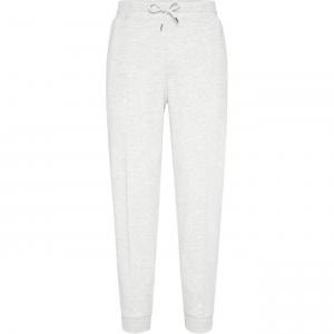 Эластичные спортивные штаны на шнурке Brunello Cucinelli, светло-серый