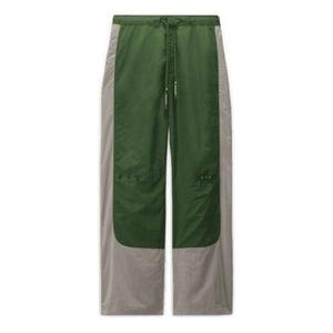 Брюки x off-white mj track pants 'forest green phantom' Air Jordan, зеленый