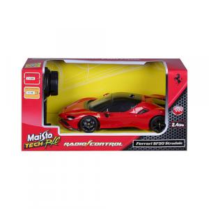 Maisto 81532 Ferrari Sf90 Stradale 1:24 Батарейки для радиоуправления (Mi-81532 10181530Bk)