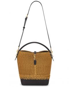 Сумка-ведро Le 34 Saint Laurent, Natural Brown & Nero
