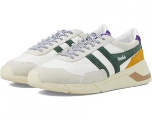 Gola Eclipse Pure CLB400XN1 Кроссовки женские US 9 Белые Зеленые Тренер ZPO3696