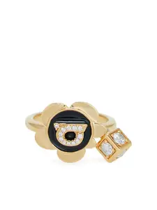 Кольцо Gancini Ferragamo, золотистый