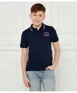 Футболка поло Regular fit Tommy Hilfiger, синий