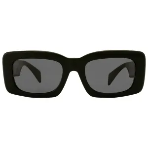 Женские прямоугольные солнцезащитные очки темно-серого цвета VE4444U GB1/87 54 Versace