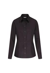 Блузка-рубашка черная роза Seidensticker, цвет Schwarz (0039)