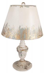 Настольная лампа Clayre & Eef Lan, бежевый - металл - 36 x 55 x 36 см