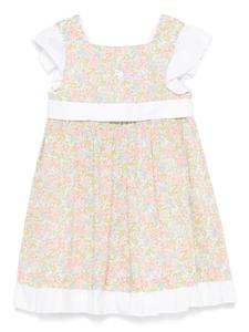 Платье с цветочным принтом Patachou, белый