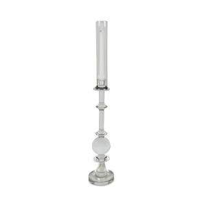 Большой хрустальный шар и подсвечник Tizo, белый