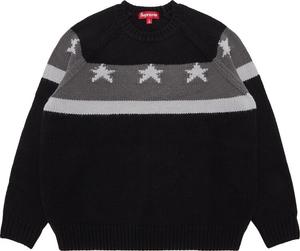 Свитер Supreme Stars 'Black', черный