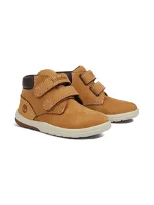 Ботинки с логотипом Timberland Kids, коричневый