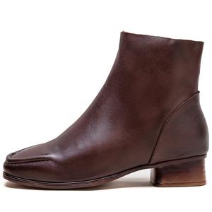 Jay Ботильоны женские кофейно-черные