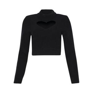 Топ Alaïa Heart Jumper, Noir