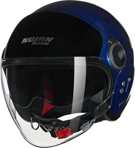 Nolan n21 visor 06 verniciatura speciale реактивный шлем, Blue/Black