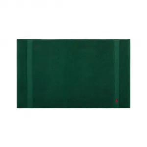 Хлопковый коврик для ванной Polo Player 24 Ralph Lauren Home, зеленый
