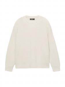 Pull&Bear Свитер в натуральном белом цвете