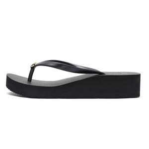 Женские шлепанцы, устойчивые к истиранию, устойчивые к запахам и скольжению STEVESAM, Standard Heel Height 4Cm/Classic Black