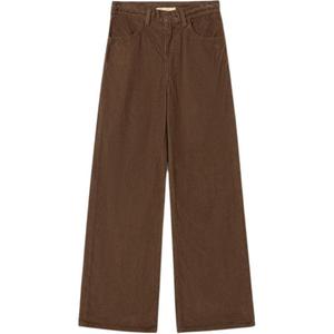 Levi's Ribcage Wide Leg Braided Jeans Levis, коричневый