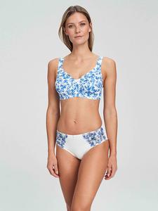 SUSA Бюстгальтер на косточках, бело-голубой