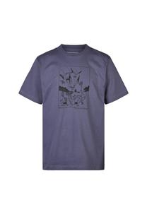 Футболка Cleptomanicx Classic Tee Birds of Prey, Blue
