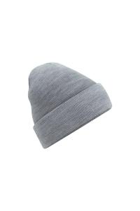 Оригинальная зимняя шапка-бини с манжетами Beechfield, черный