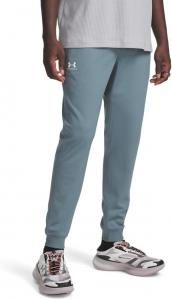 Under Armour мужские спортивные трикотажные джоггеры, (587) Jasper Blue/White
