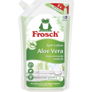 Запасной пакетик для ополаскивающего лосьона Алоэ Вера Frosch, 800 ml