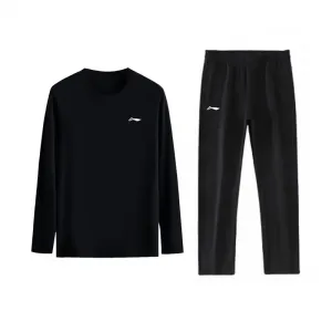 Li-Ning Casual Sportswear Unisex Black+Black