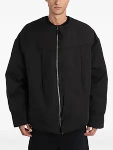 Стеганая куртка без воротника ENTIRE STUDIOS, черный